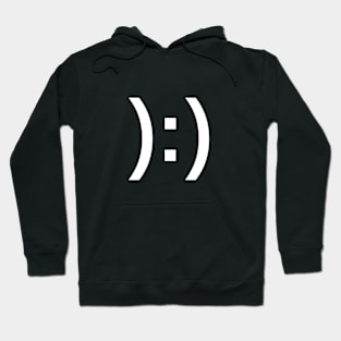 Smile and frown emoticon expression Hoodie